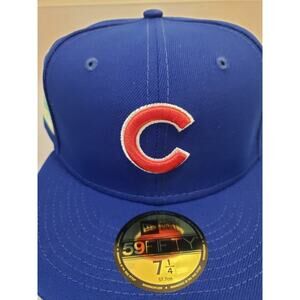 Chicago Cubs 2016 World Series Champs Citrus Pop New Era Fitted Hat 7 1/4